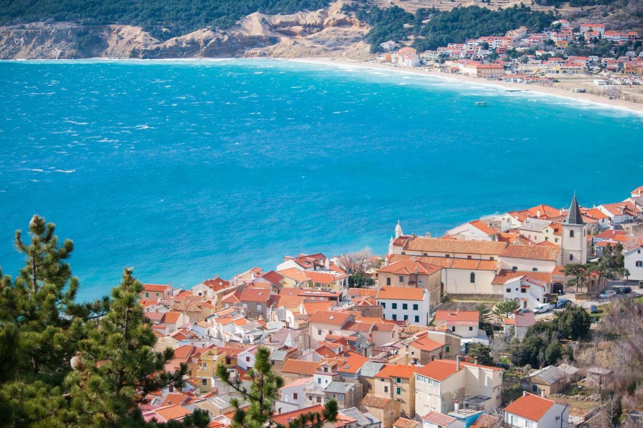 Apartmán Blue Sky Baska Exteriér fotografie