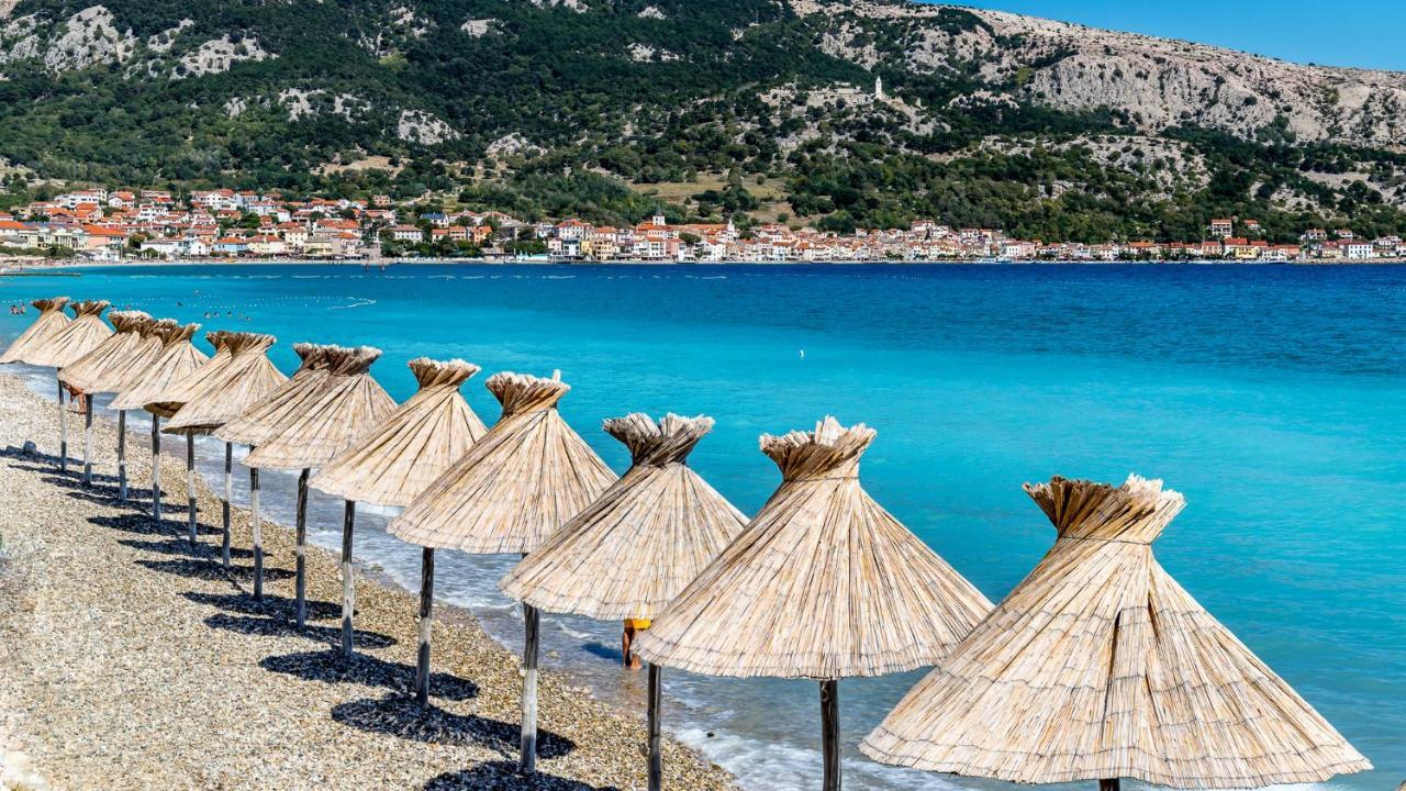 Apartmán Blue Sky Baska Exteriér fotografie